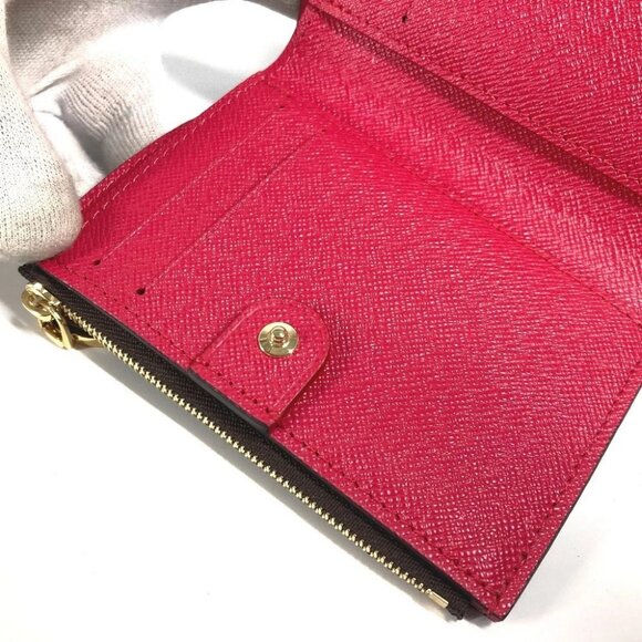 LOUIS VUITTON M13420 Monogram Portefeuille-Lisa Cherry Compact Wallet Unused - Picture 14 of 16